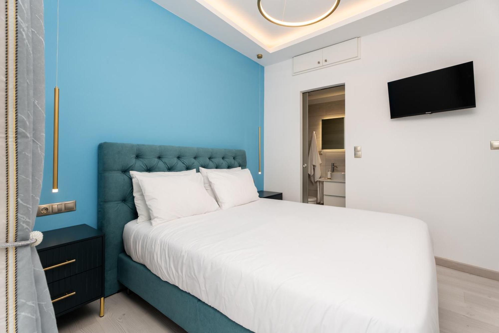 Secret View Apartment, With Private Jacuzzi Rethymno  Ngoại thất bức ảnh