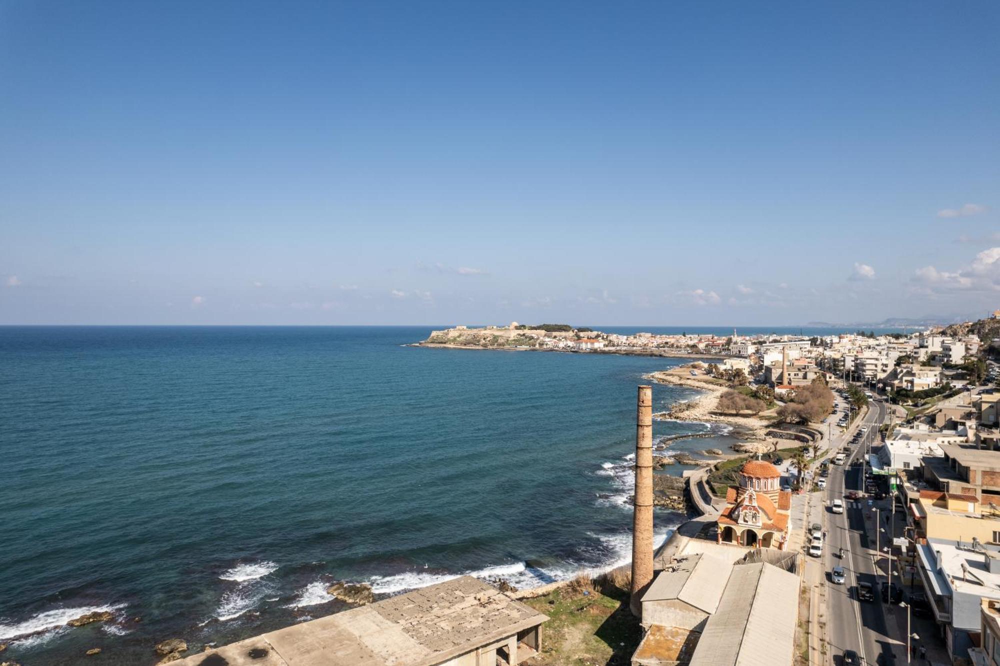 Secret View Apartment, With Private Jacuzzi Rethymno  Ngoại thất bức ảnh